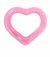 Clear Pink Heart Tube Float