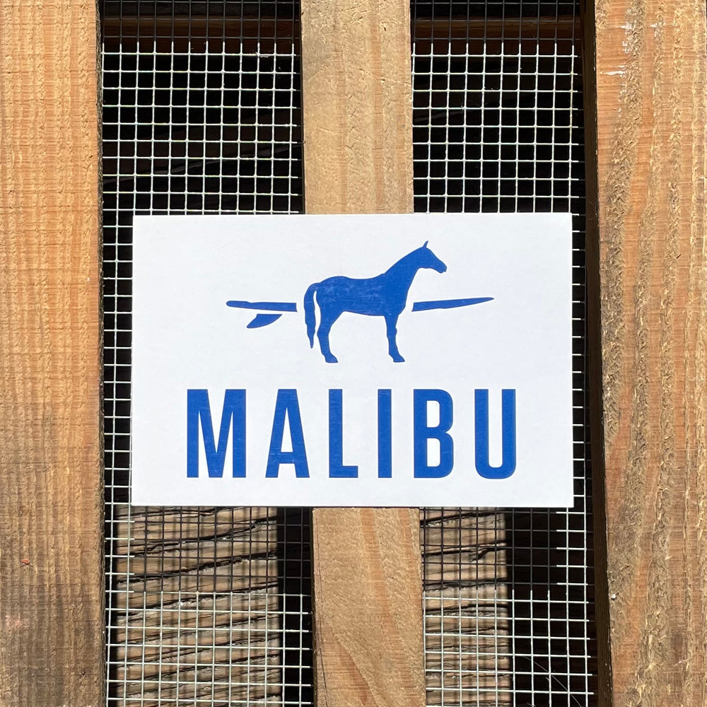 One Gun Postcard (Horse W/ Board)