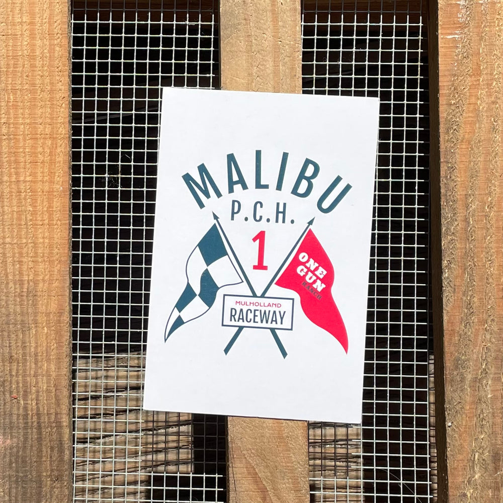 One Gun Postcard (Malibu PCH Raceway)