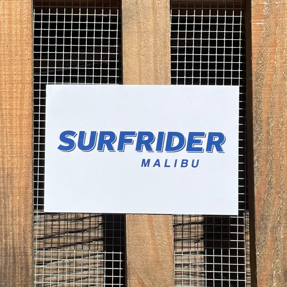 One Gun Postcard (Surfrider Malibu)