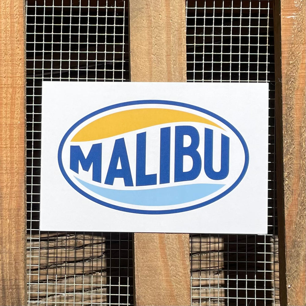 One Gun Postcard (Vintage Malibu)
