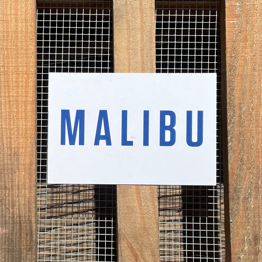 One Gun Postcard (Malibu)