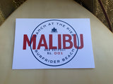 One Gun Postcard (Malibu Postage Stamp)