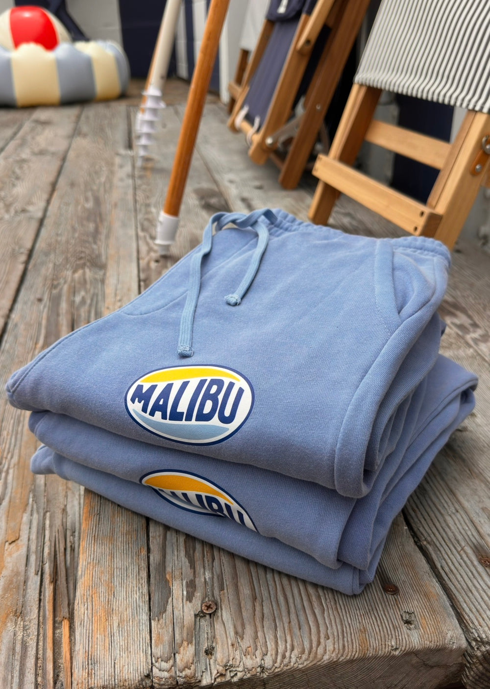 Vintage Malibu Sweatpants (Light Blue)