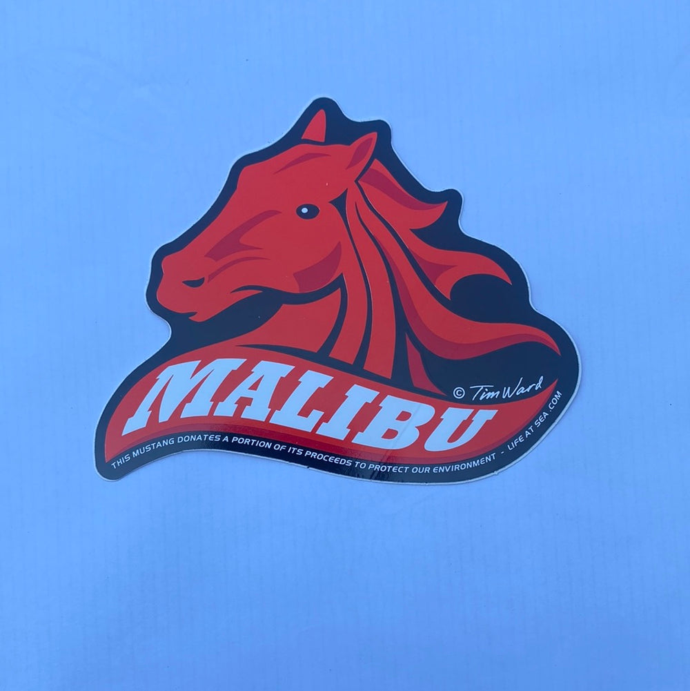 Tim Ward MALIBU Large  Stickers