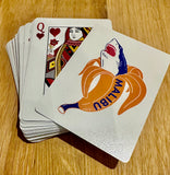 One Gun Playing Cards (Banana Shark)
