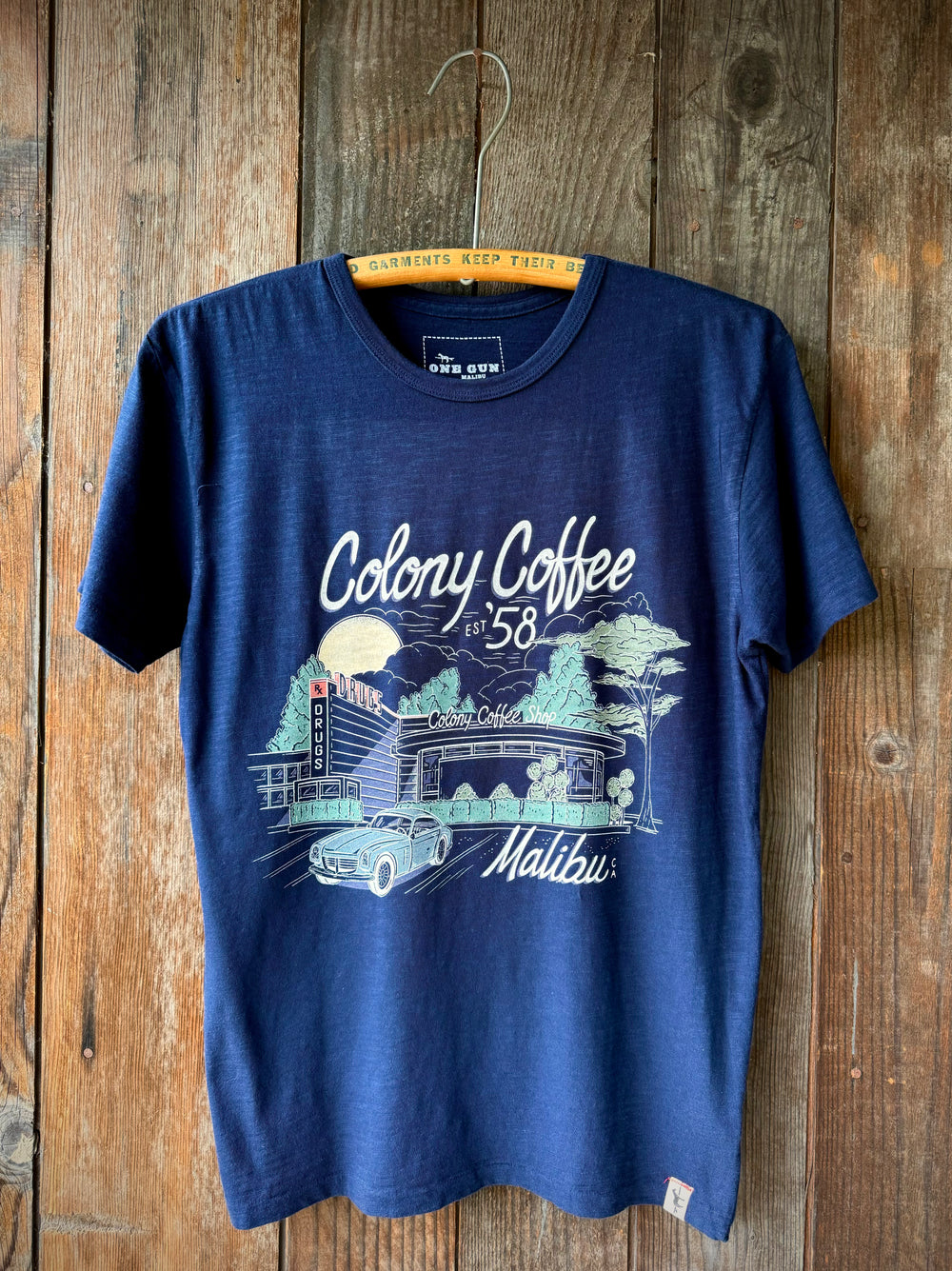 One Gun Navy T-Shirt - (Colony Coffee)