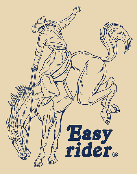 One Gun Tote Bag (Easy Rider)