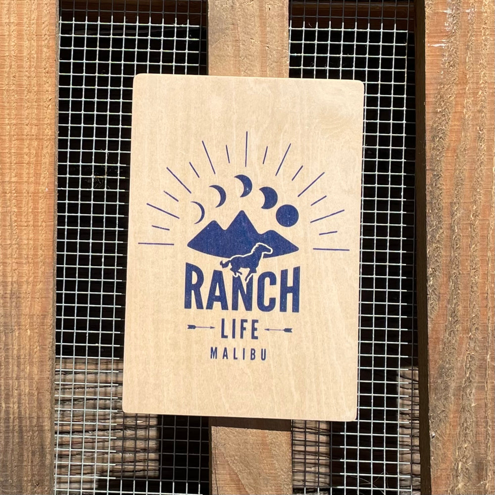 One Gun Wooden Postcard (Ranch Life)