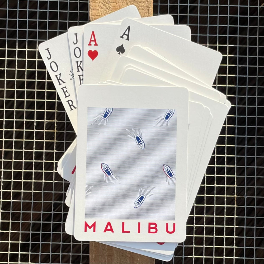One Gun Playing Cards (Boats)