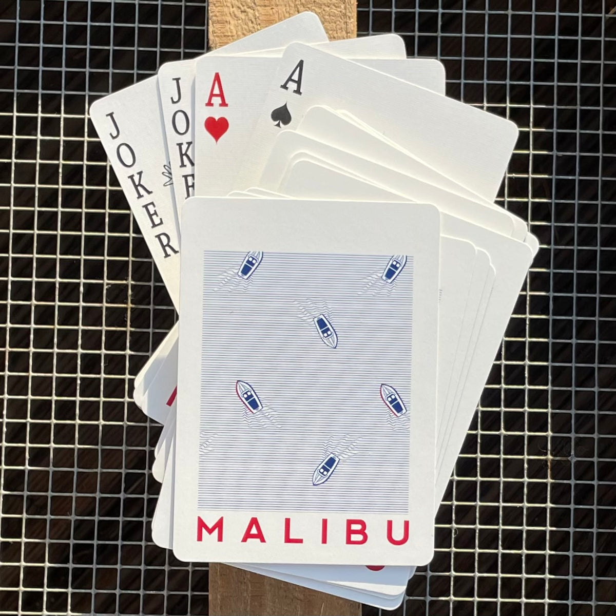 One Gun Playing Cards (Boats) – One Gun Ranch