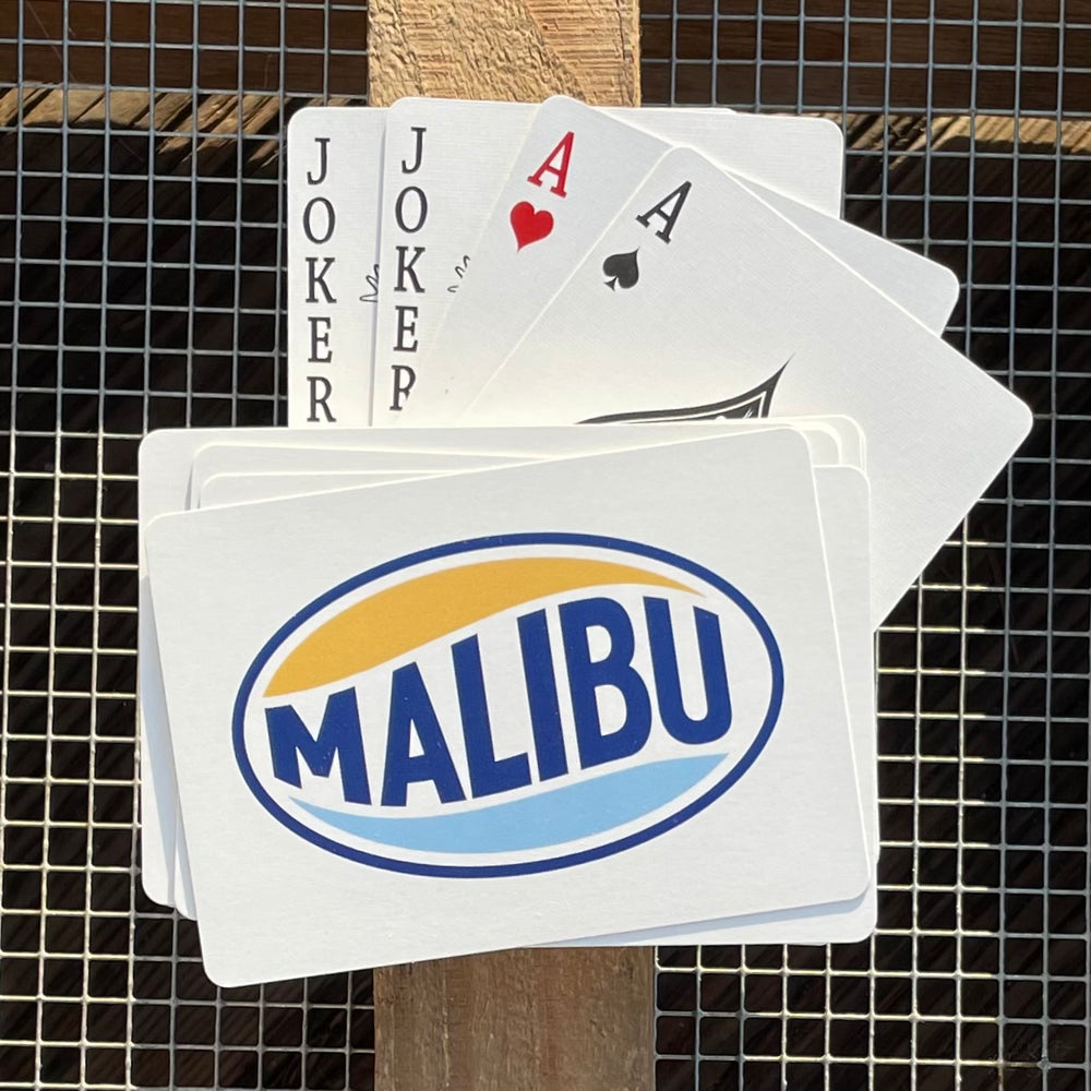 One Gun Playing Cards (Vintage Malibu)