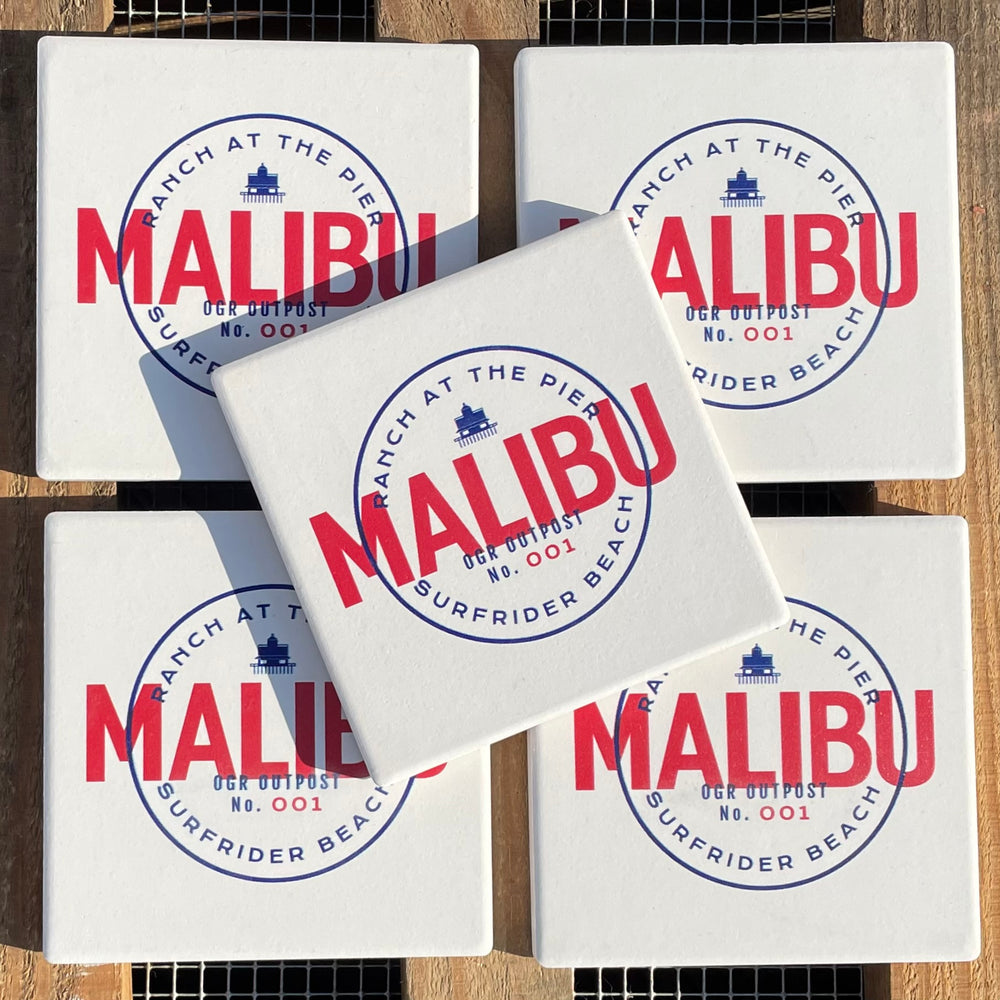 One Gun Coaster (Malibu Postage Stamp)