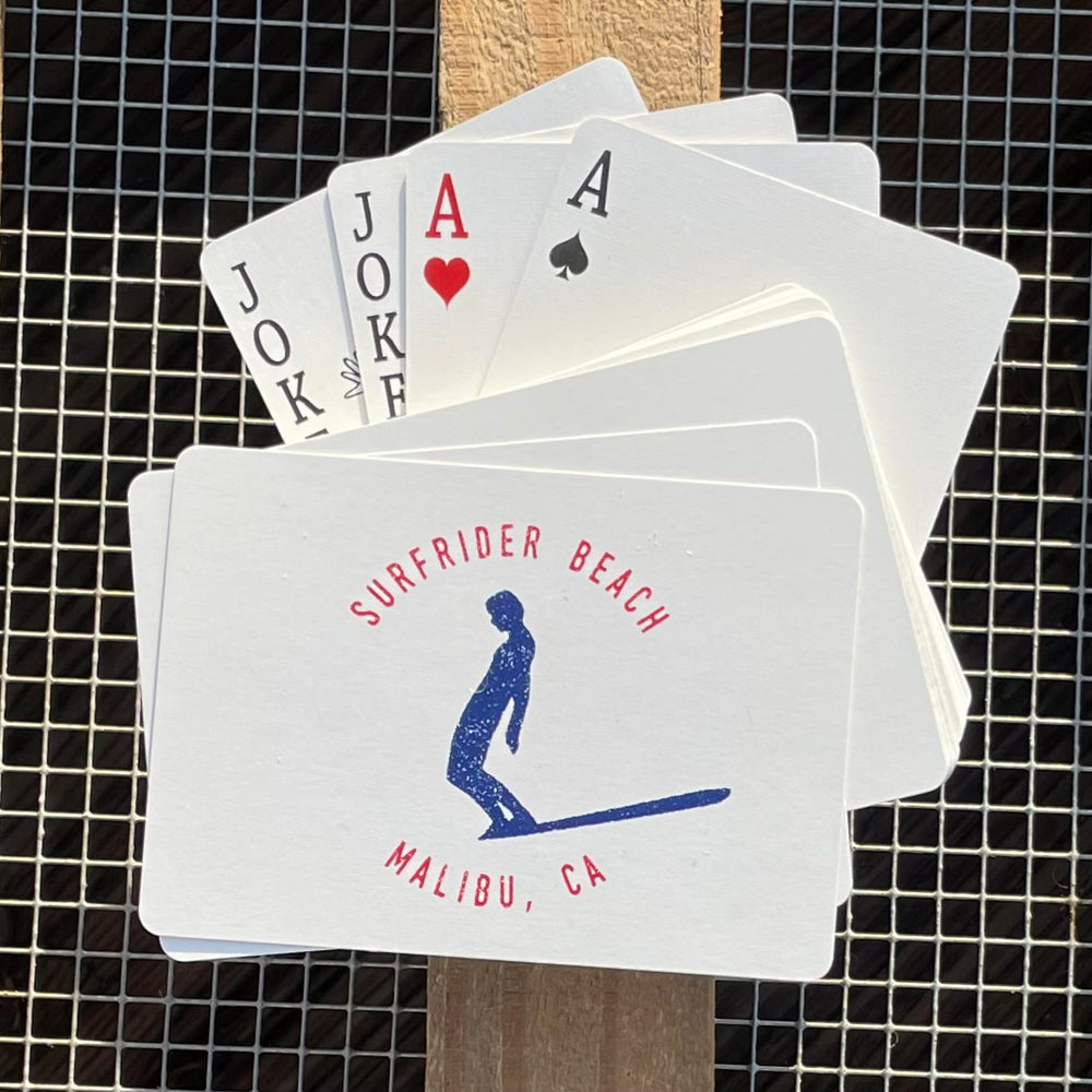 One Gun Playing Cards (Surfrider Beach)