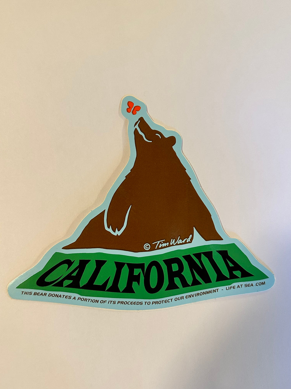 Tim Ward CALIFORNIA Large Stickers