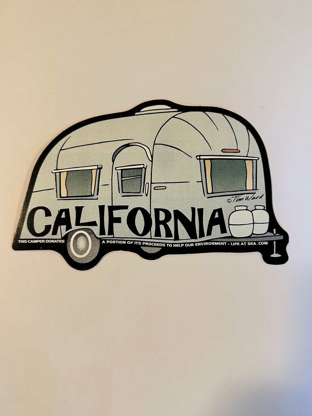 Tim Ward CALIFORNIA Large Stickers