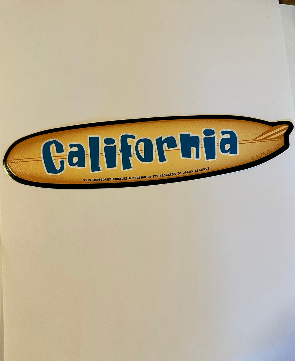 Tim Ward CALIFORNIA Large Stickers