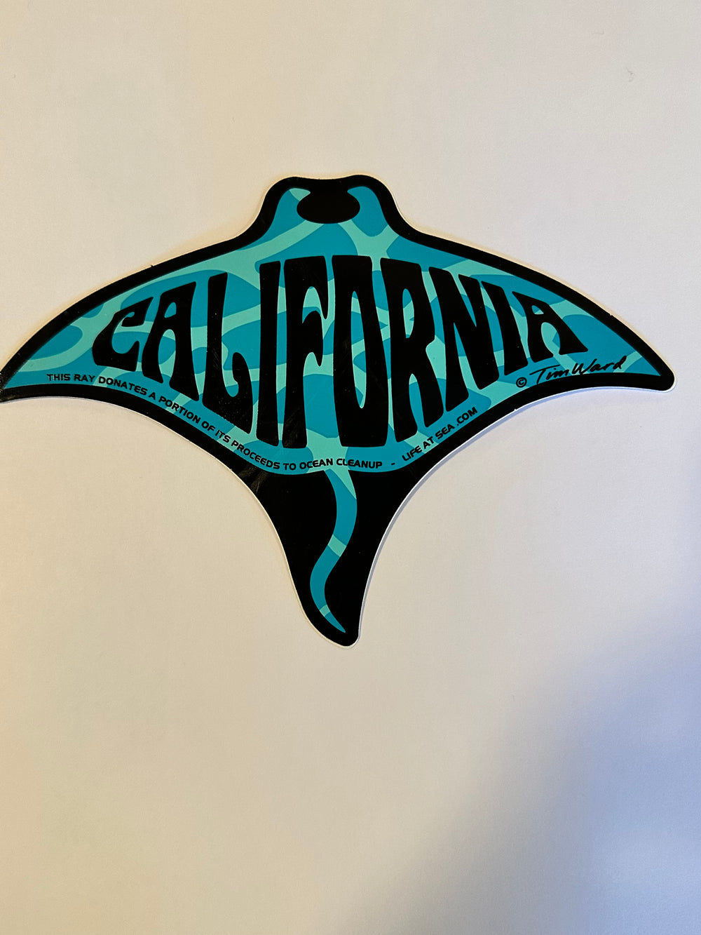Tim Ward CALIFORNIA Large Stickers