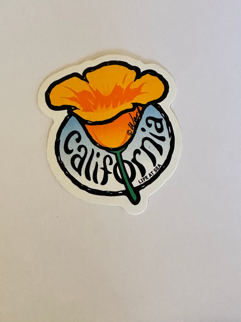Tim Ward CALIFORNIA Small Stickers