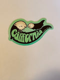 Tim Ward CALIFORNIA Small Stickers