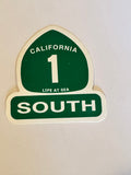 Tim Ward CALIFORNIA Small Stickers