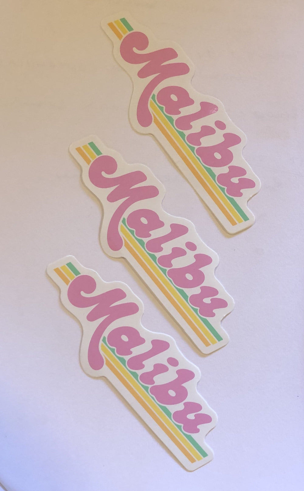 One Gun Sticker (Malibu Vibes Pink)