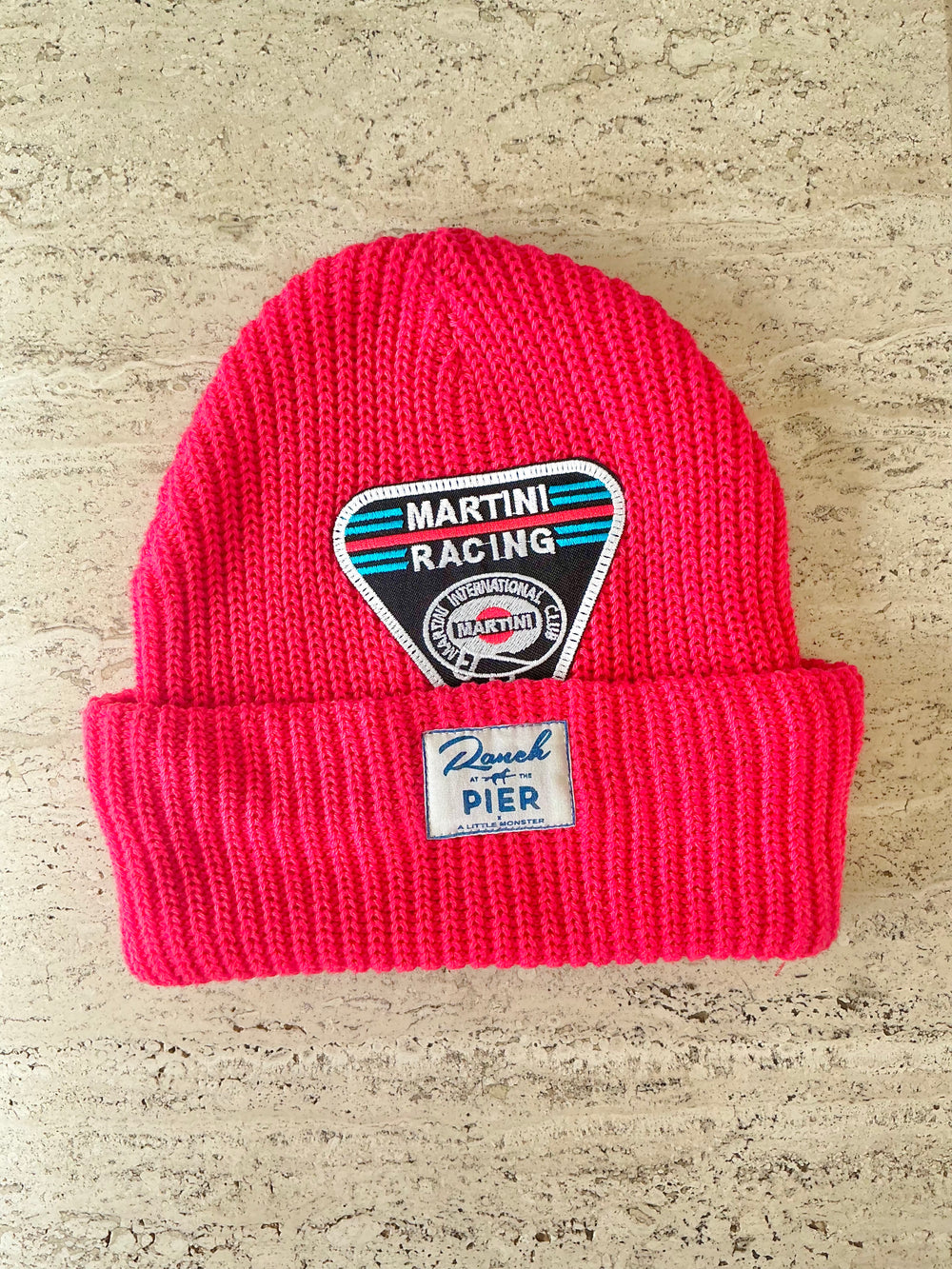 Red Momo Beanie "Martini Racing"/ 1 patch