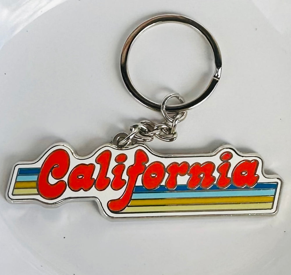 One Gun Keychain (California Vibes Red)