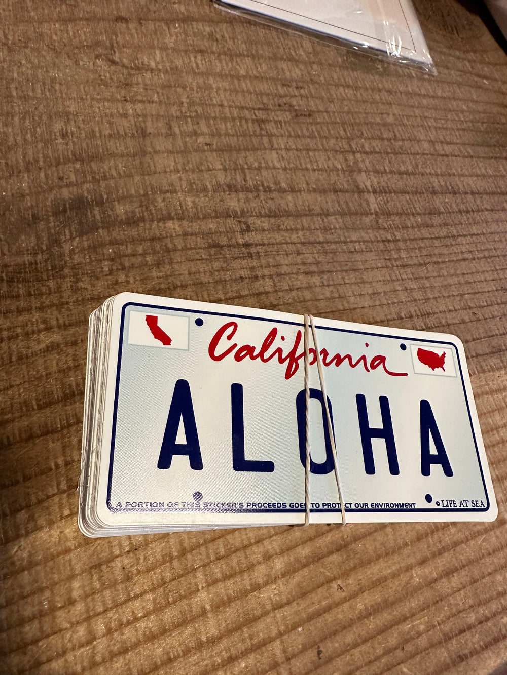 Tim Ward MALIBU Large  Stickers