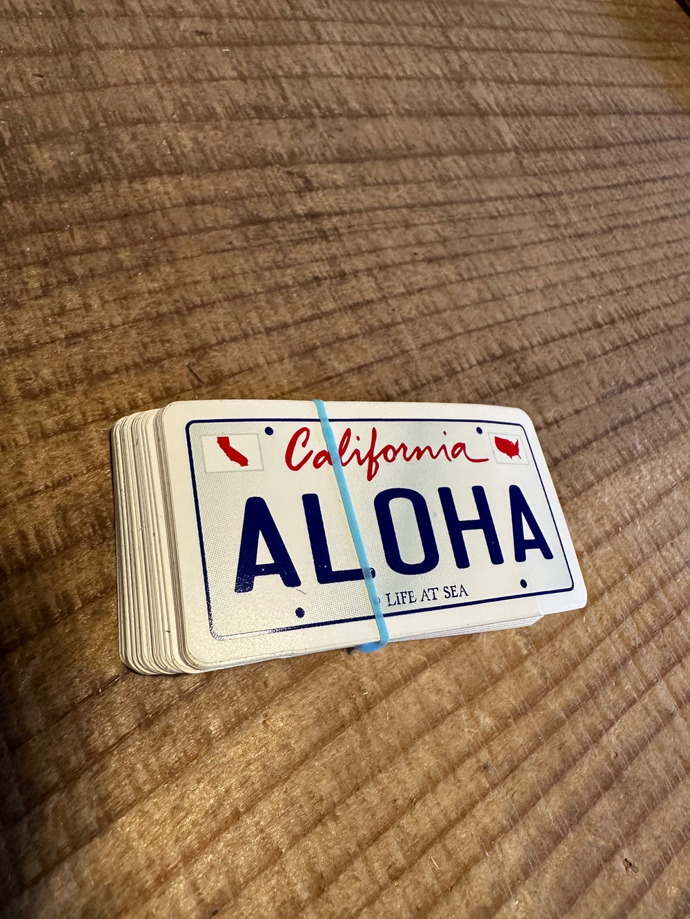 Tim Ward CALIFORNIA Small Stickers