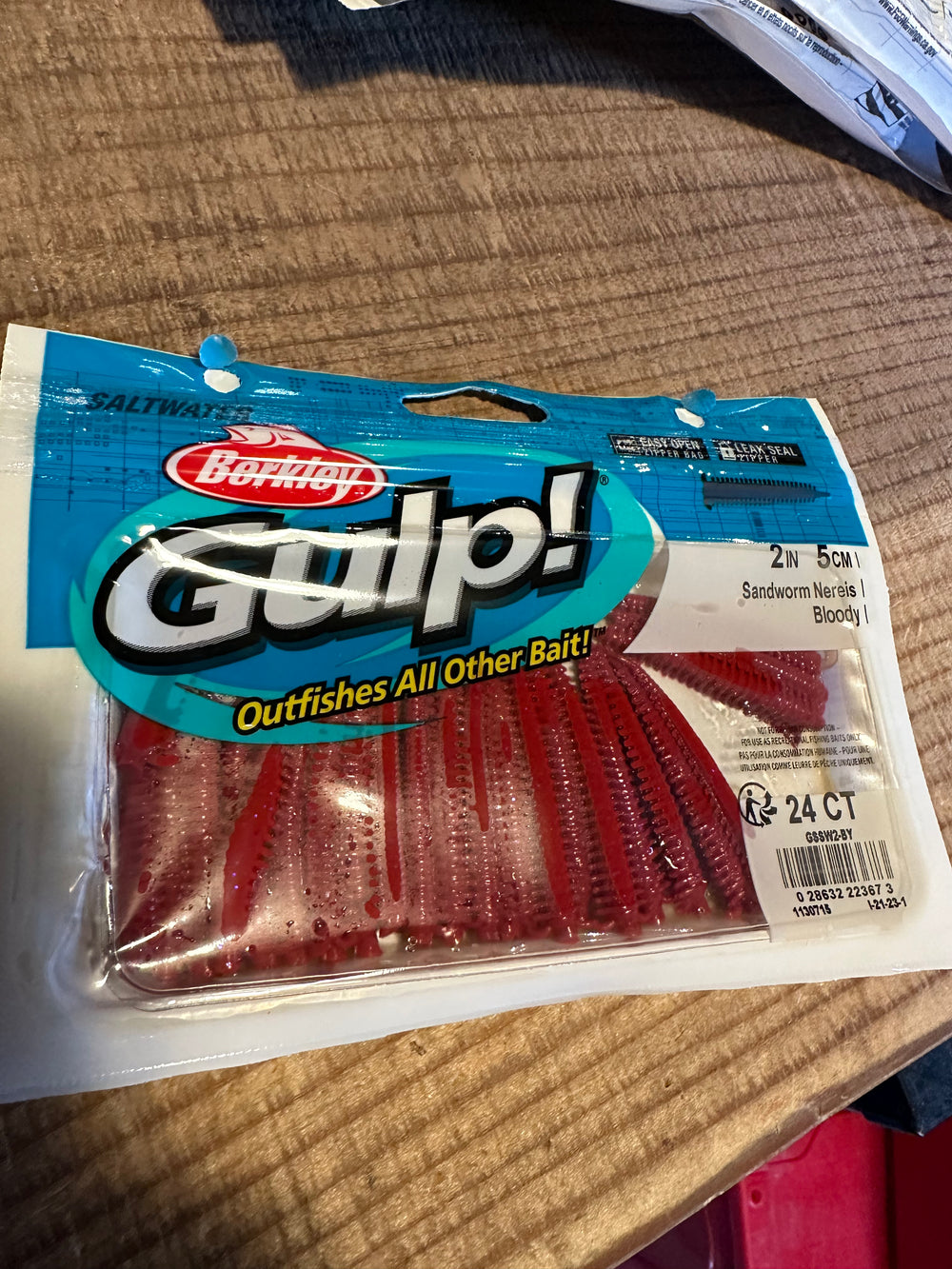 Gulp Sandworms 2"