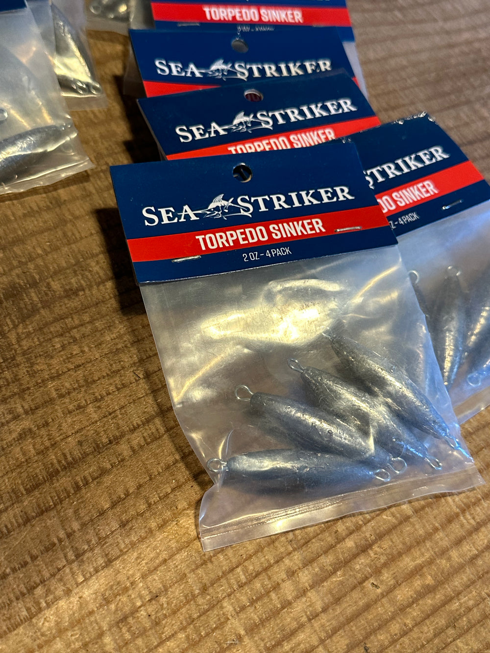 釣りウェイト, 魚雷