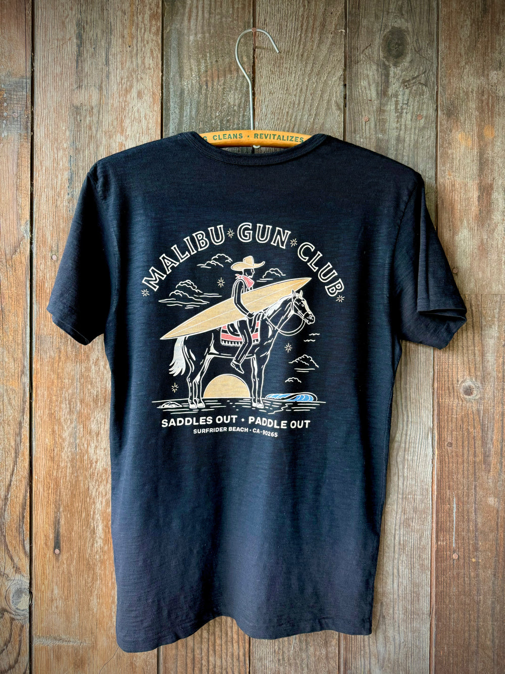 One Gun Ranch Dressing T-Shirt Black - (Malibu Gun Club)