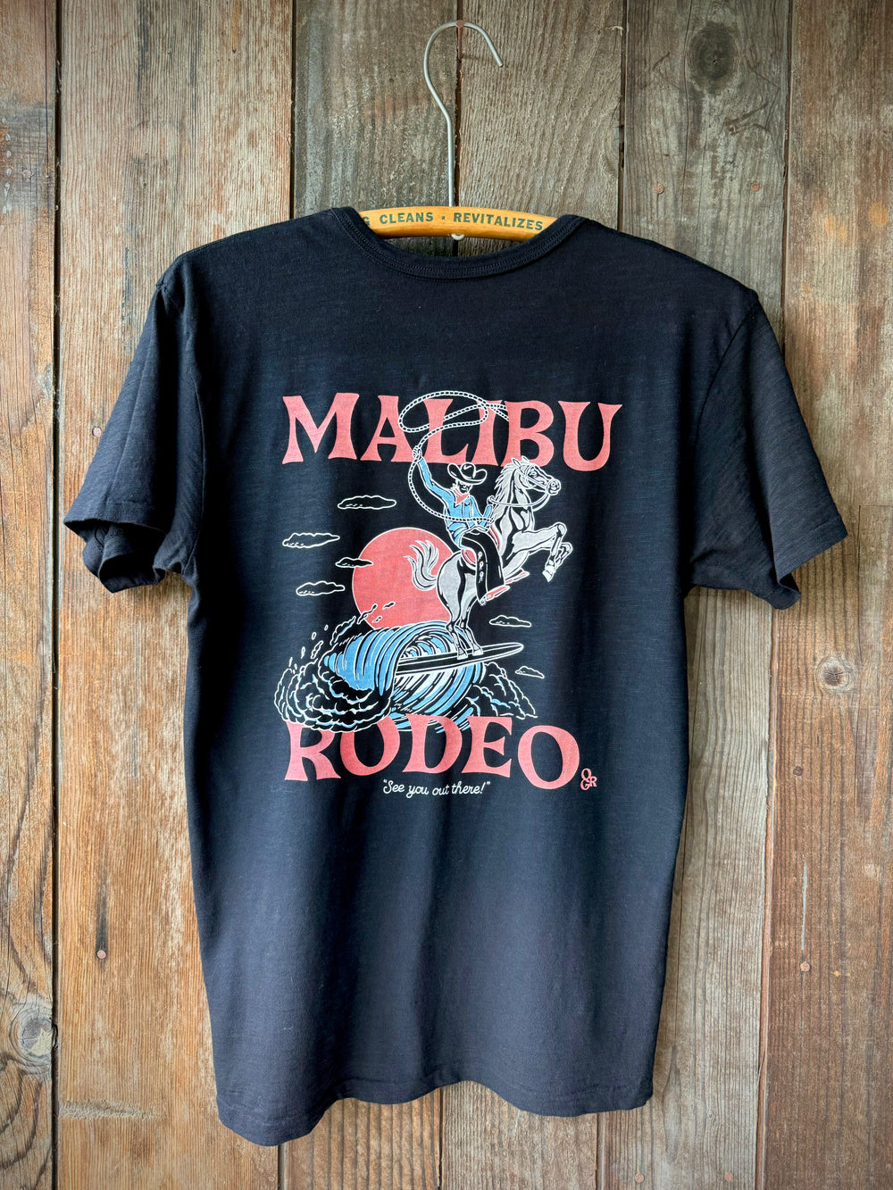 One Gun Ranch Dressing T-Shirt Black - (Malibu Rodeo)