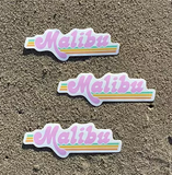 One Gun Sticker (Malibu Vibes Pink)