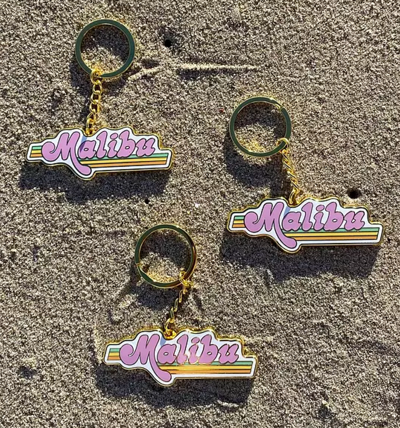 One Gun Keychain (Malibu Vibes Pink)