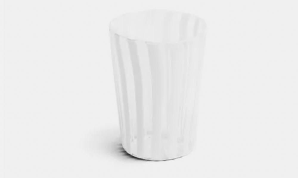 White Large Glass