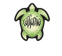 Tim Ward CALIFORNIA Large Stickers