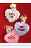 Red Heart Ornaments