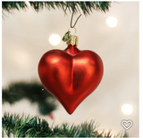 Red Heart Ornaments