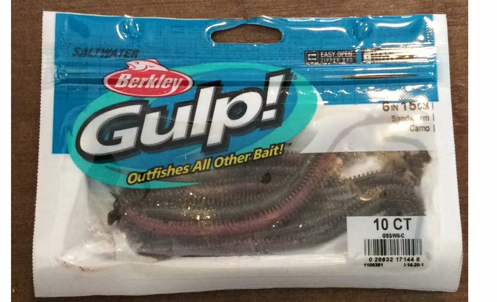 Gulp Sandworms 6"