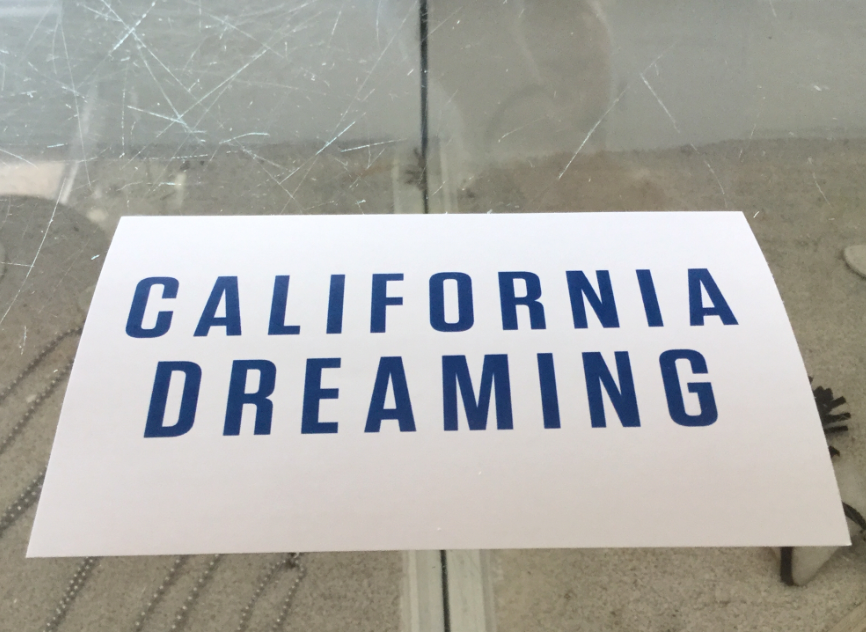 One Gun Sticker (California Dreaming)