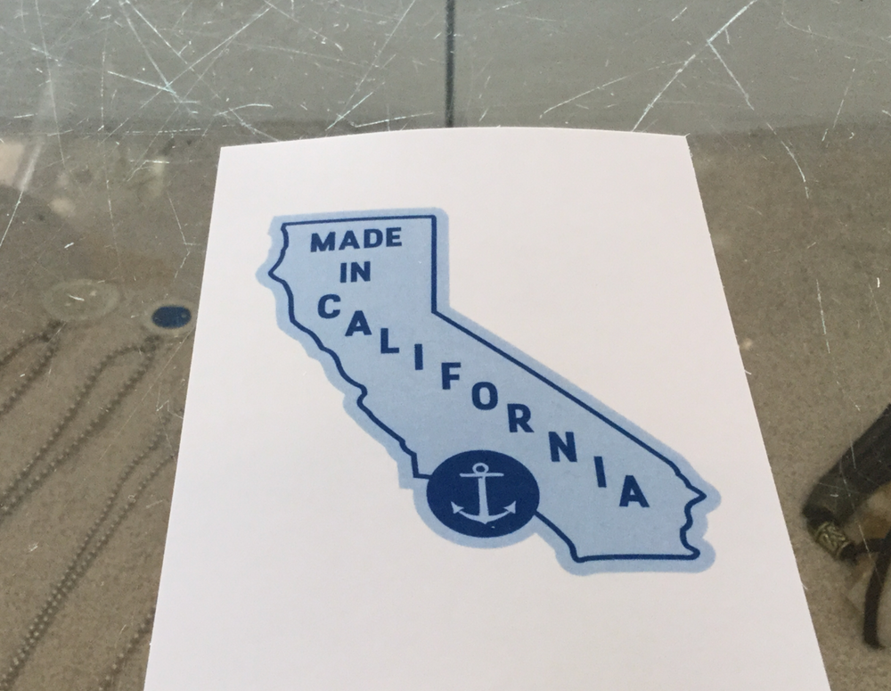 One Gun Sticker (Made in California)
