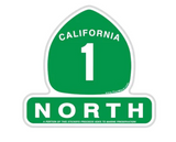 Tim Ward CALIFORNIA Large Stickers