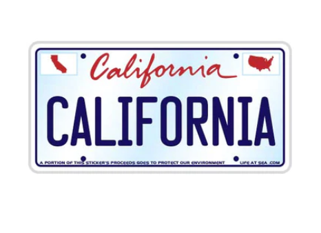 Tim Ward CALIFORNIA Large Stickers