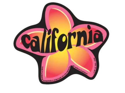 Tim Ward CALIFORNIA Large Stickers
