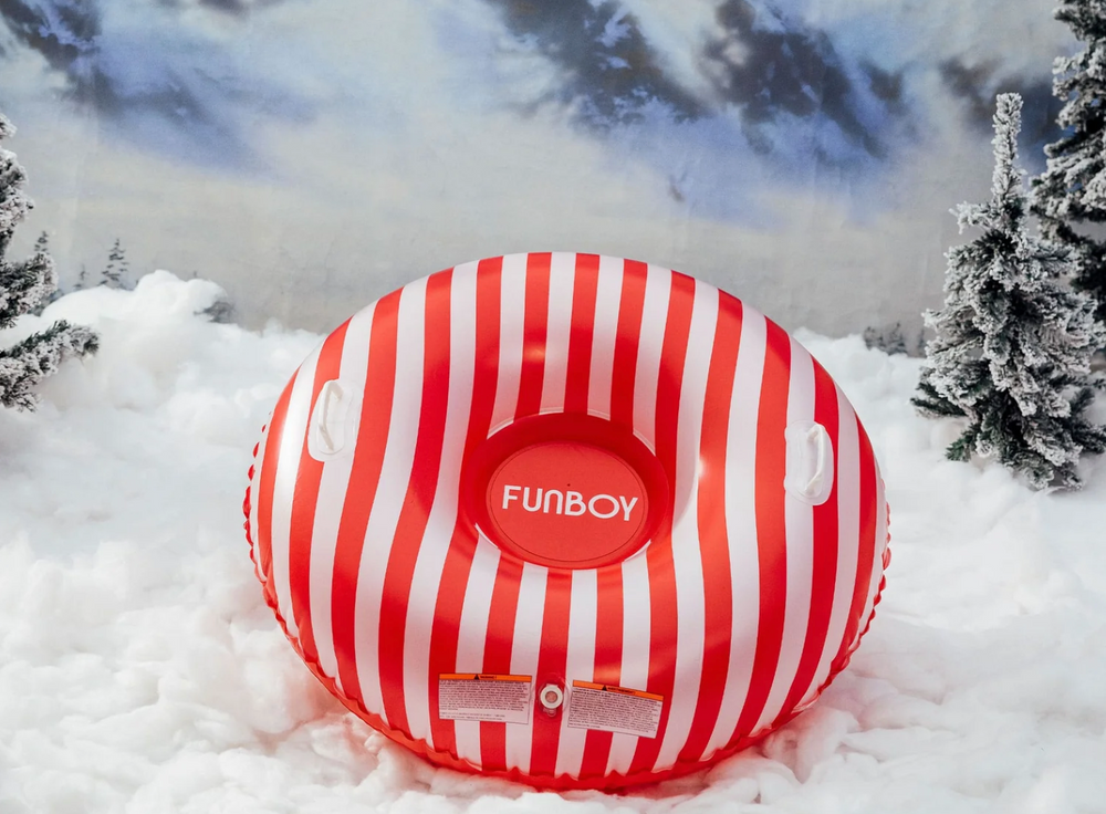Candy Cane Snow Tube