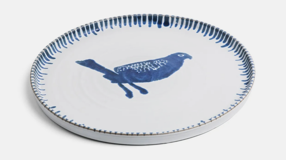 Galley Skylark Large Blue Plate