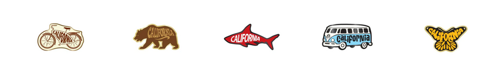 Tim Ward CALIFORNIA PINS