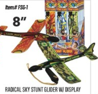 Radical Sky Stunt Glider w/ Display